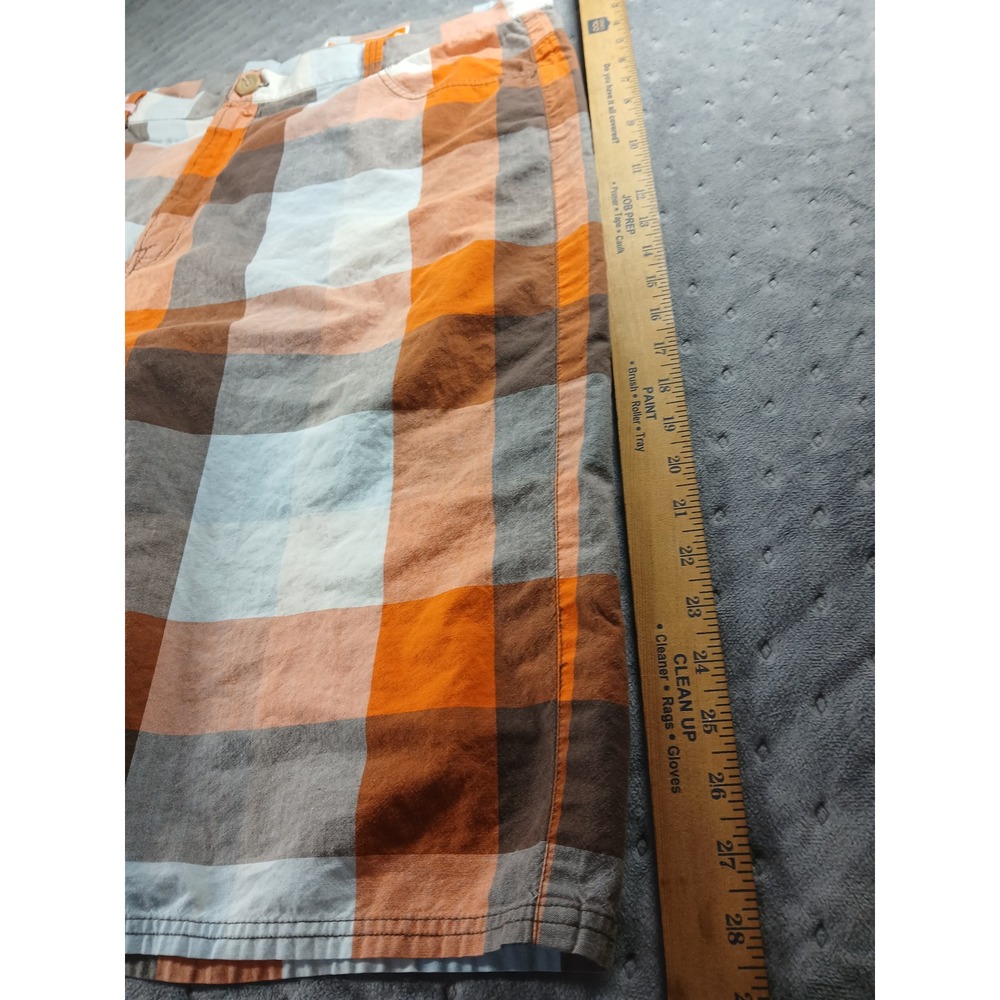 Vintage Y2K Enyce Baggy Plaid Skater Shorts Men's 46 Loose Fit Hip Hop - Picture 5 of 7